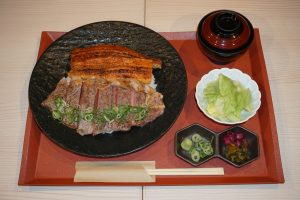 上うなキタウシリサーロイン定食